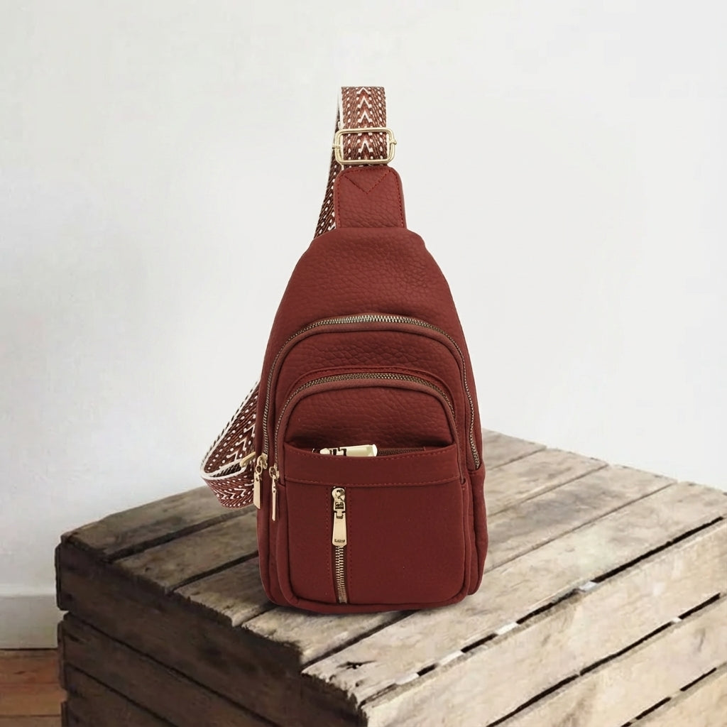 Francesca® | Äkta Läder Crossbody Väska