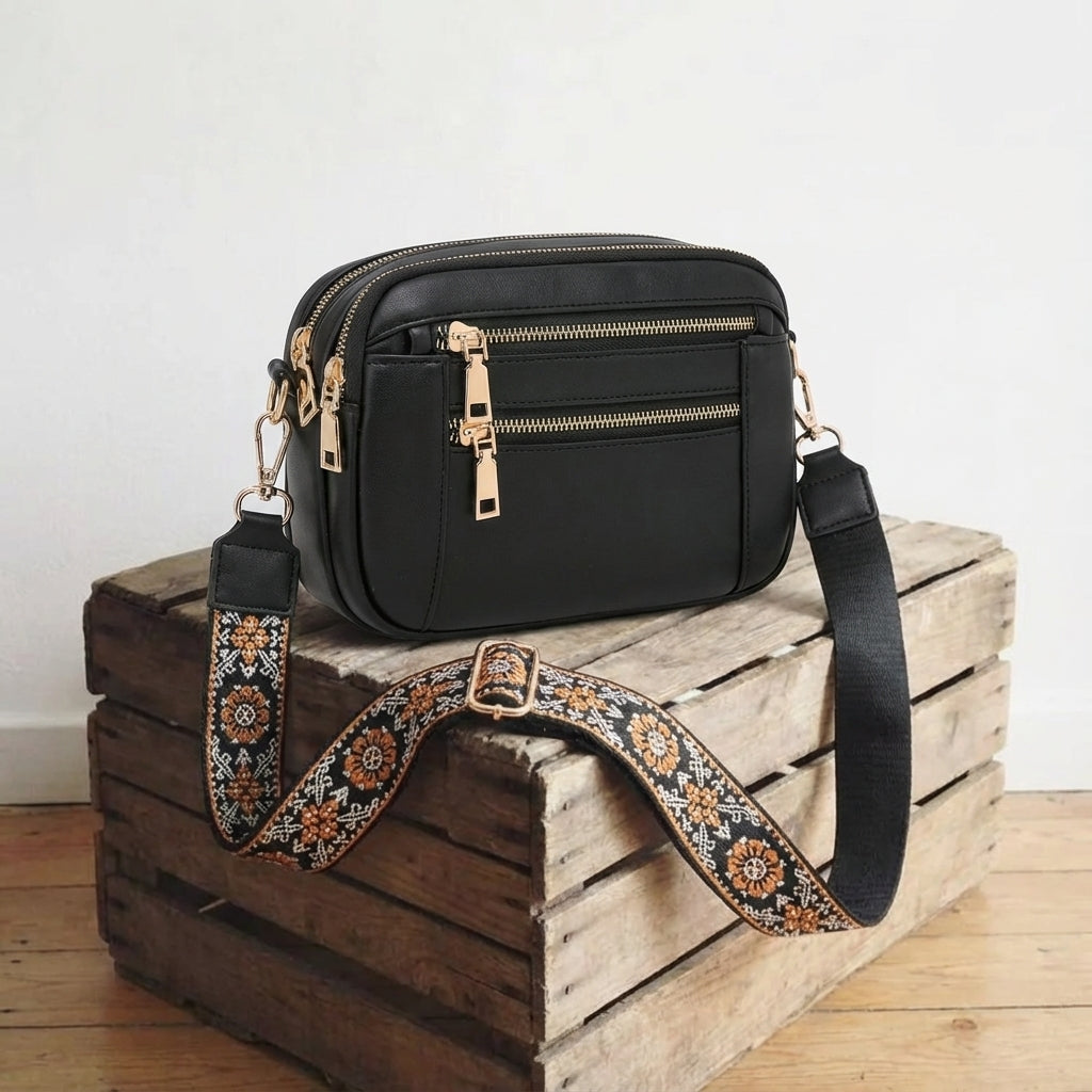 Luciana® | Äkta Läder Crossbody Väska