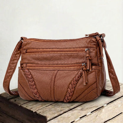 Adriana® | Äkta Läder Axelväska