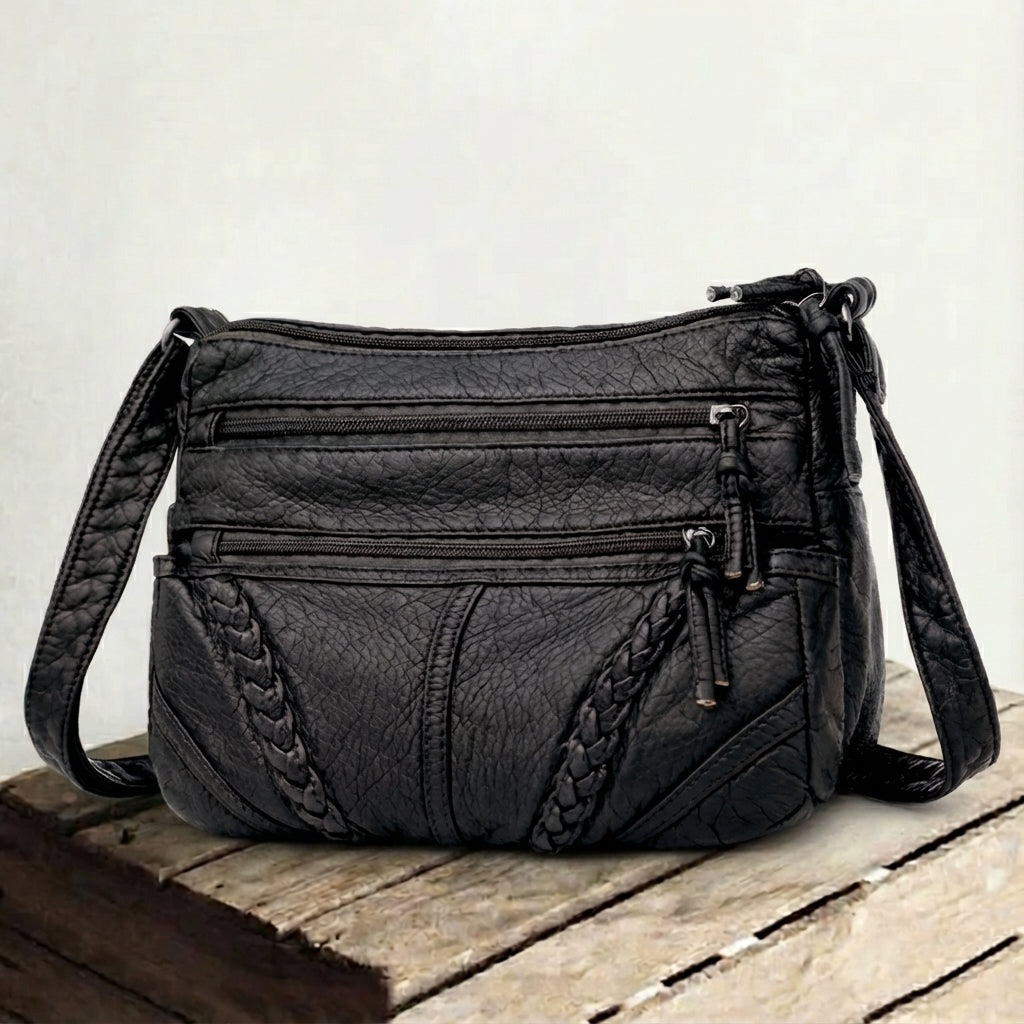 Adriana® | Äkta Läder Axelväska