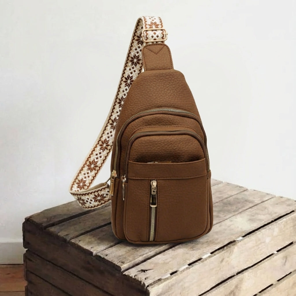 Francesca® | Äkta Läder Crossbody Väska